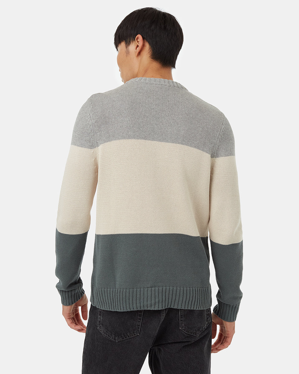 Highline Blocked Crew Sweater - Image 4