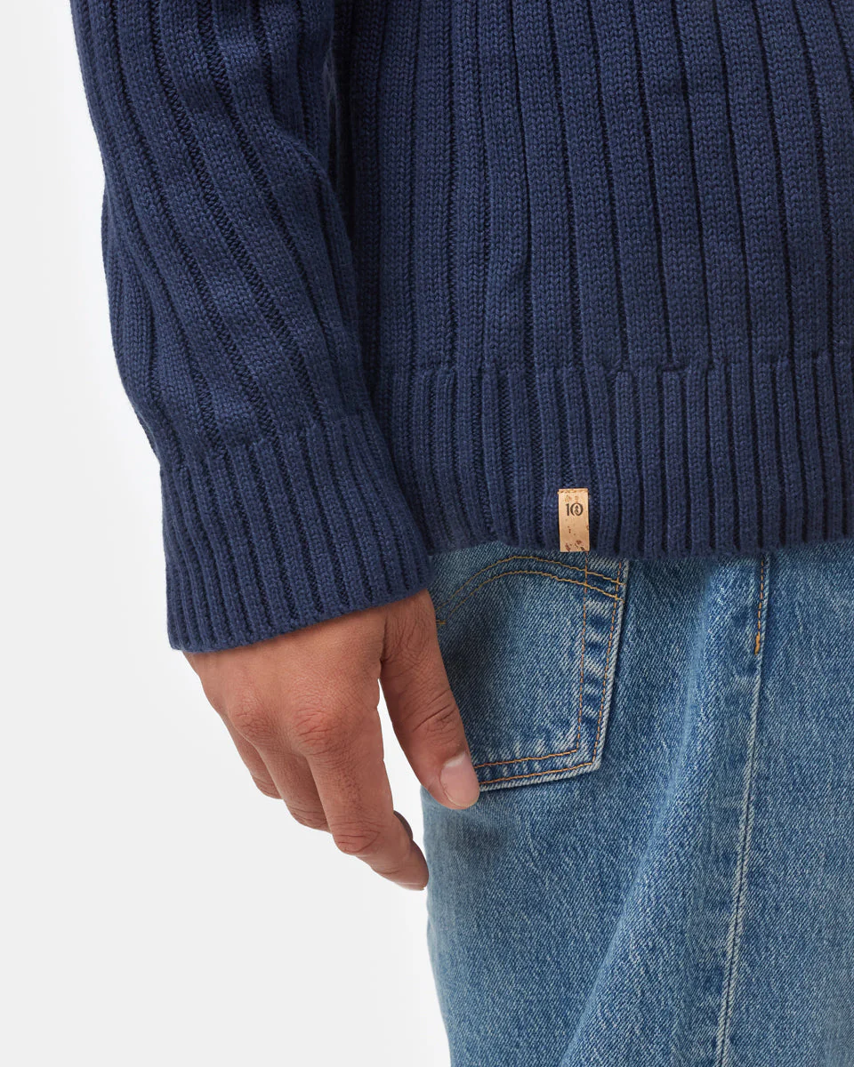 Highline Cotton Wide Rib Crew - Image 3