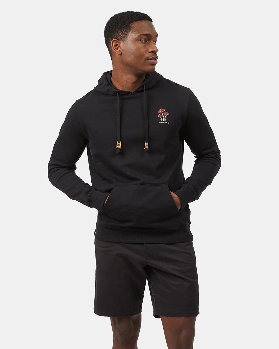 Mushroom Embroidery Hoodie - Image 2