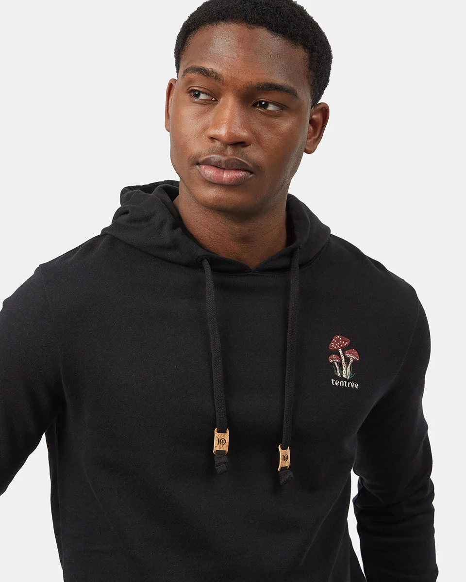 Mushroom Embroidery Hoodie - Image 4