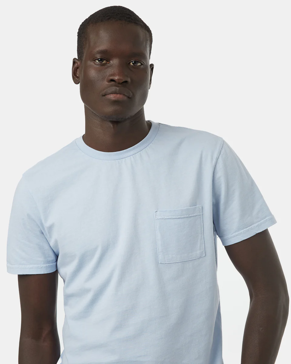 Natural Dye Pocket T-Shirt - Image 3