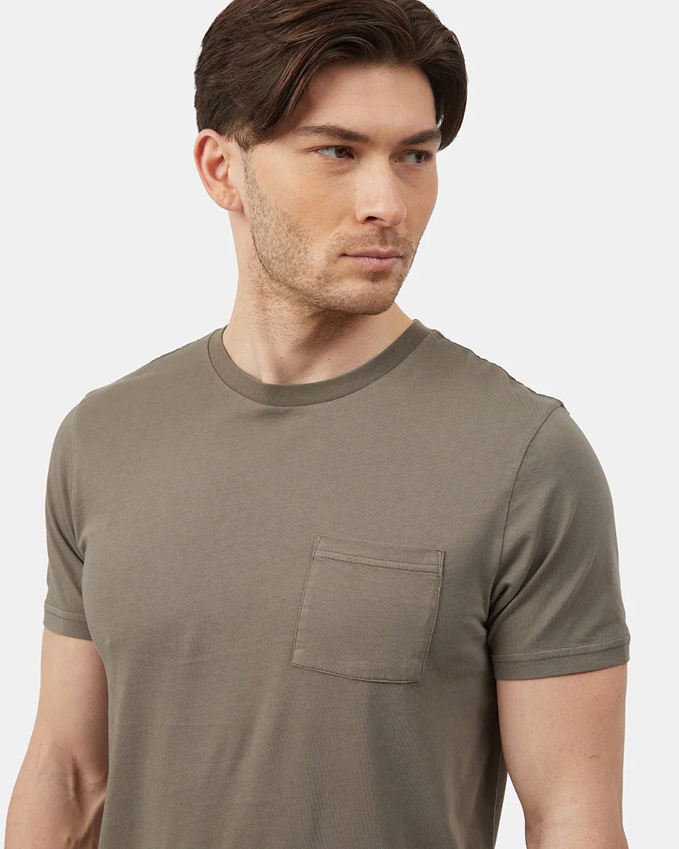 Natural Dye Pocket T-Shirt - Image 5