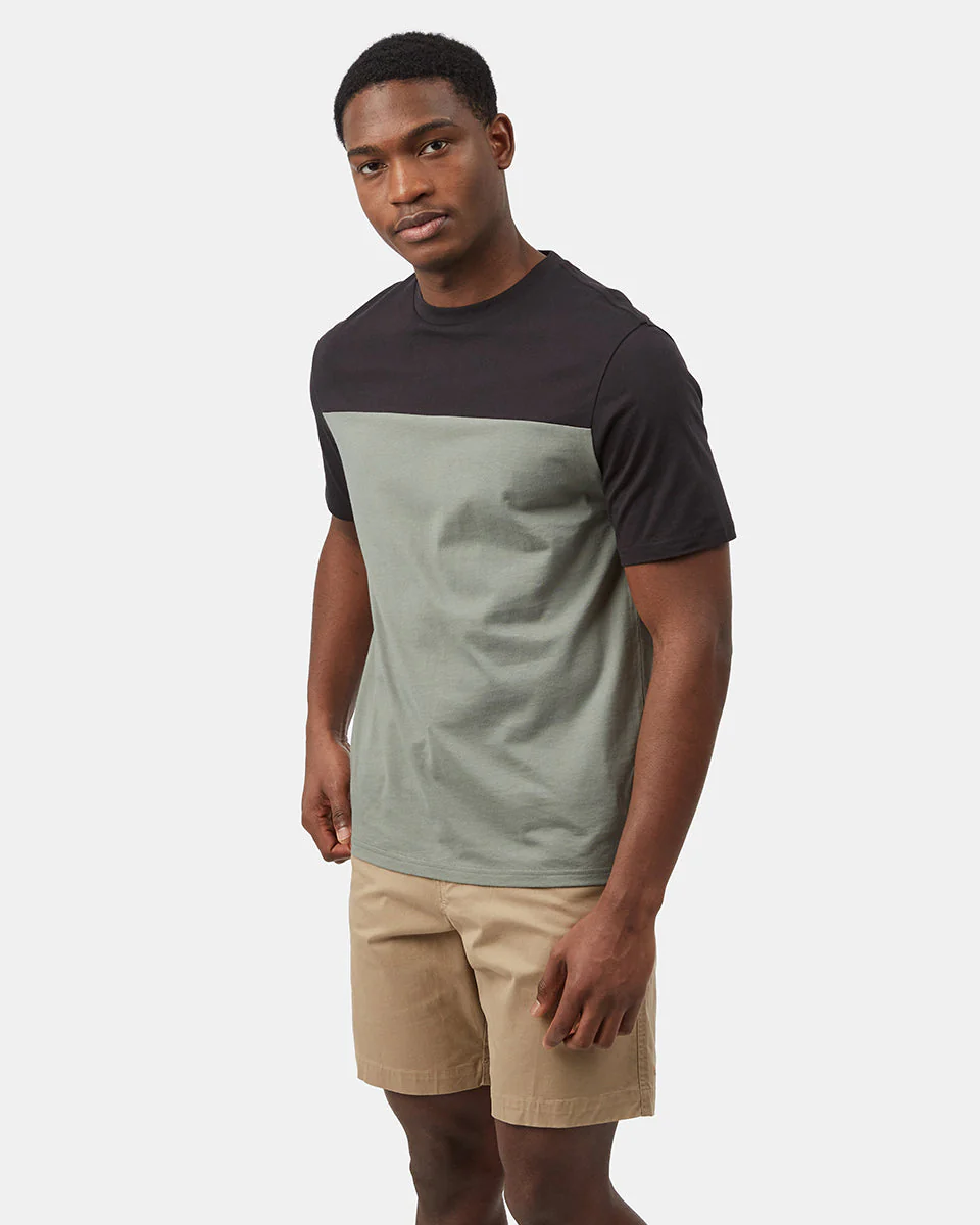 Organic Cotton Blocked Oversized T-Shirt - Image 2