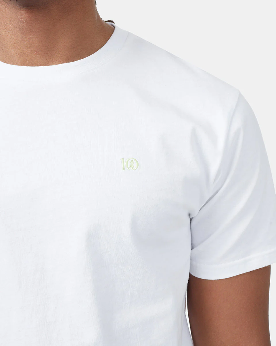 Organic Cotton Embroidered Ten T-Shirt - Image 4