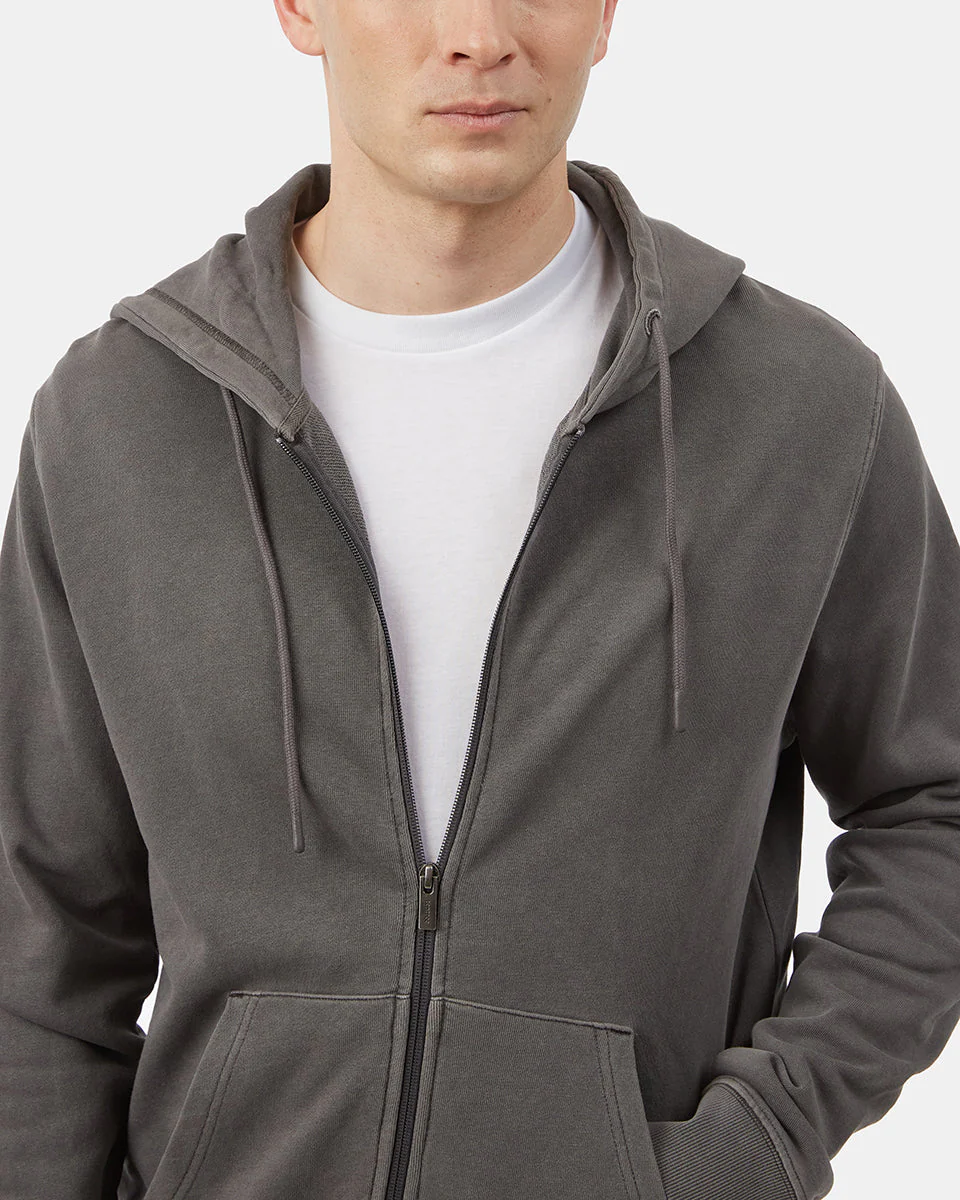 Organic French Terry Full Zip Hoodie - Image 4