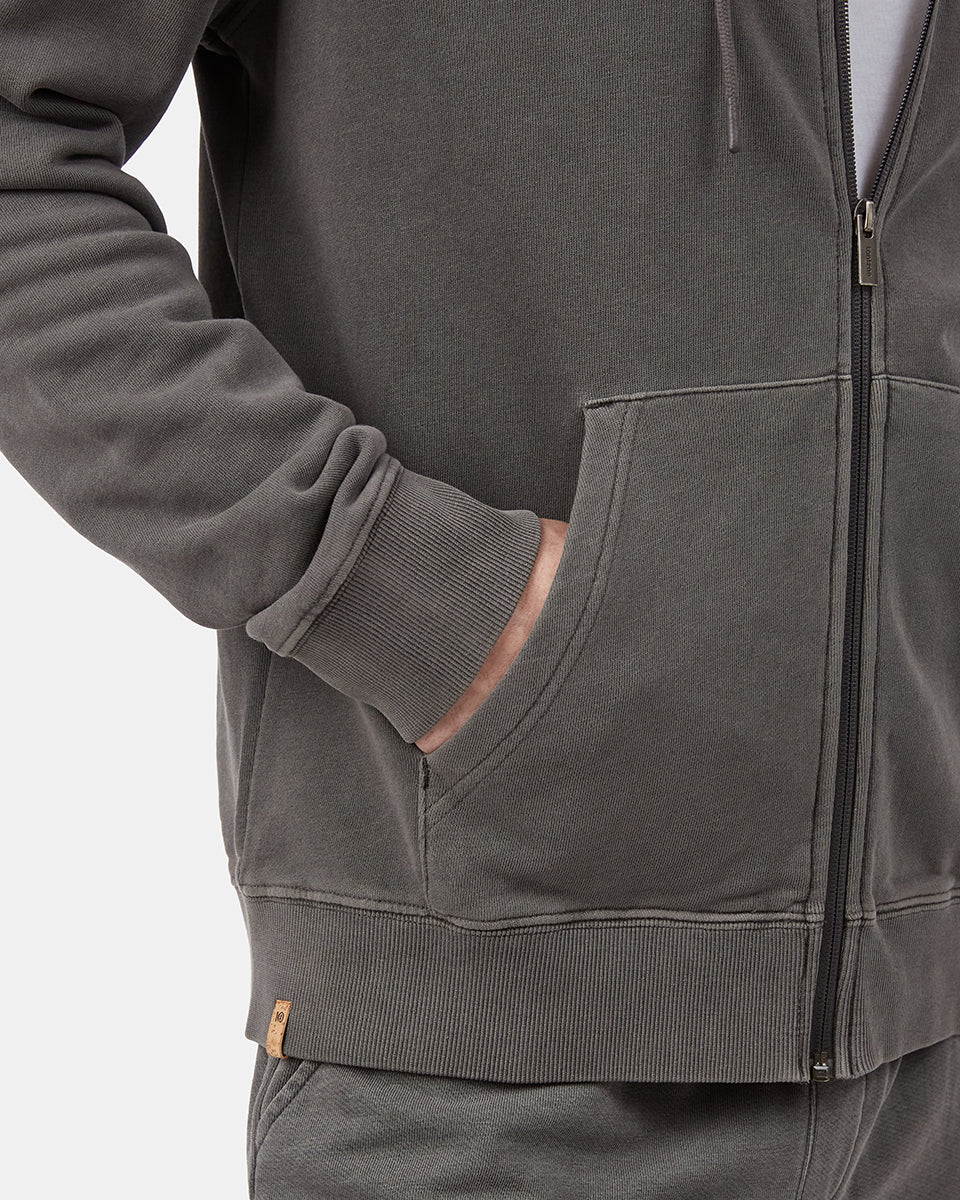 Organic French Terry Full Zip Hoodie - Image 5