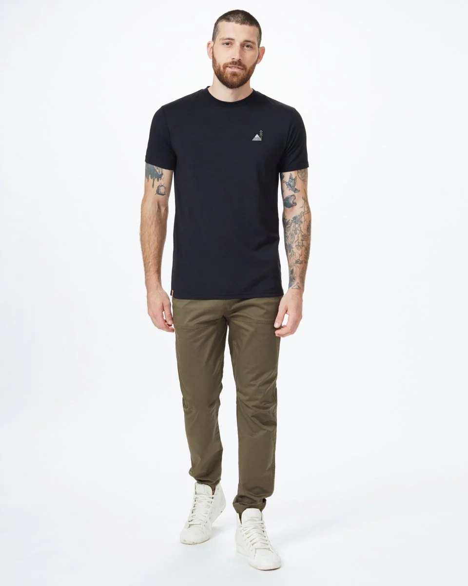 Peaks Embroidery T-Shirt - Image 2
