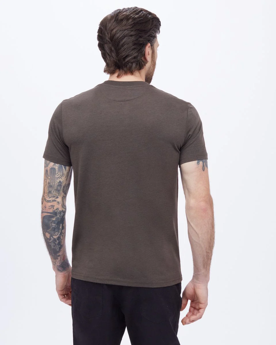 Peaks Embroidery T-Shirt - Image 3