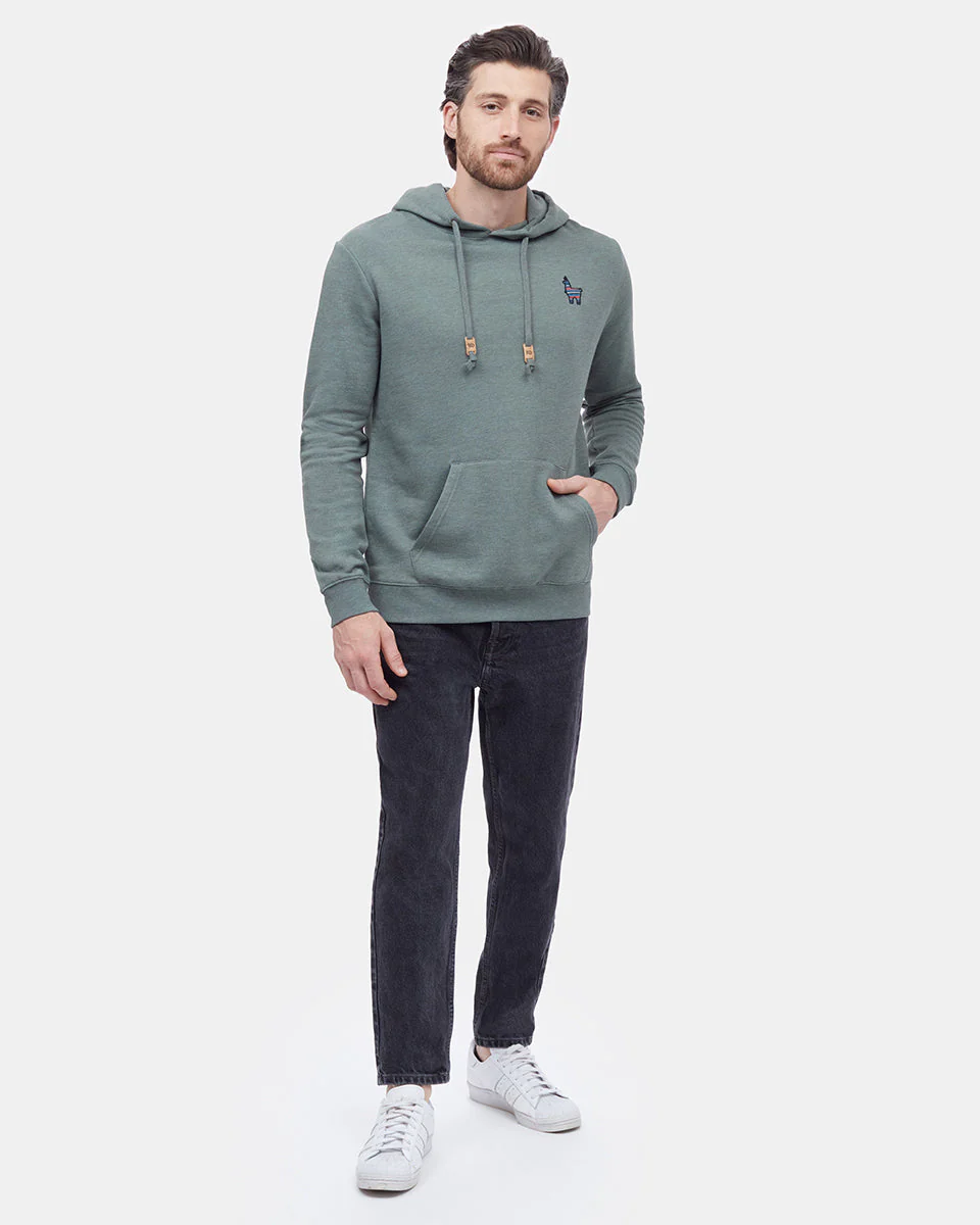 Peru Embroidered Llama Hoodie - Image 2