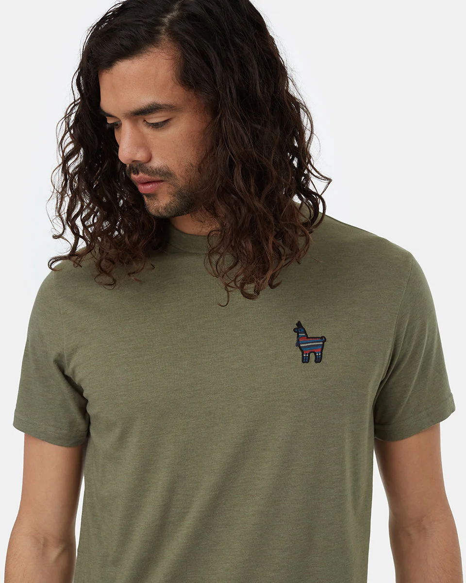 Peru Embroidered Llama T-Shirt - Image 3