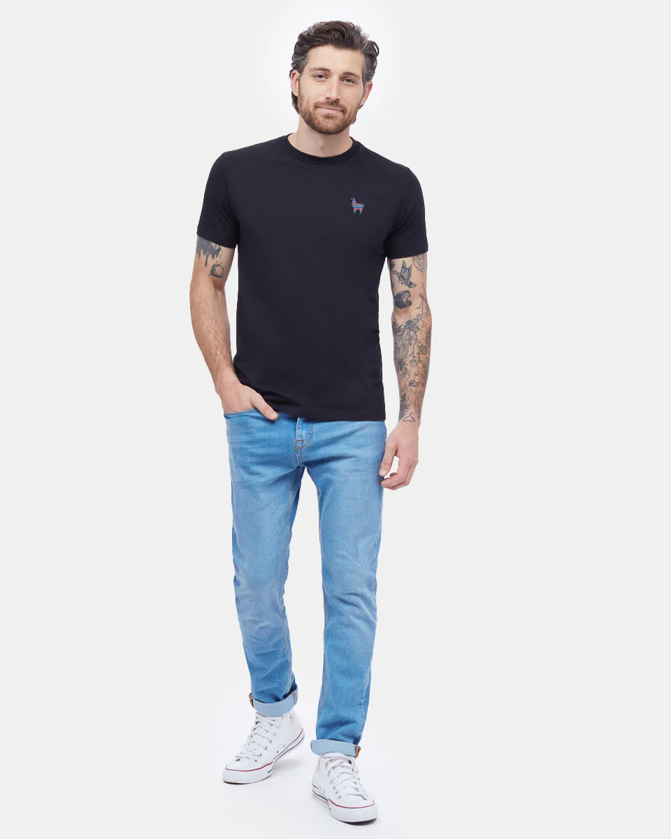 Peru Embroidered Llama T-Shirt - Image 2