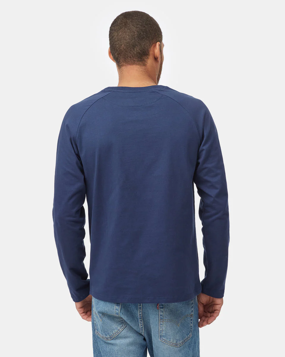 Recycled Cotton Classic Henley Longsleeve - Image 3