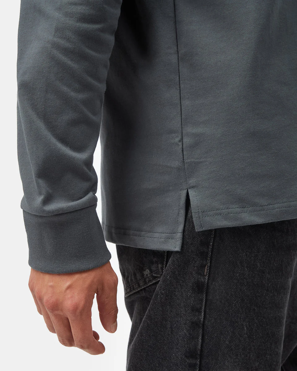 Recycled Cotton Polo Longsleeve - Image 5