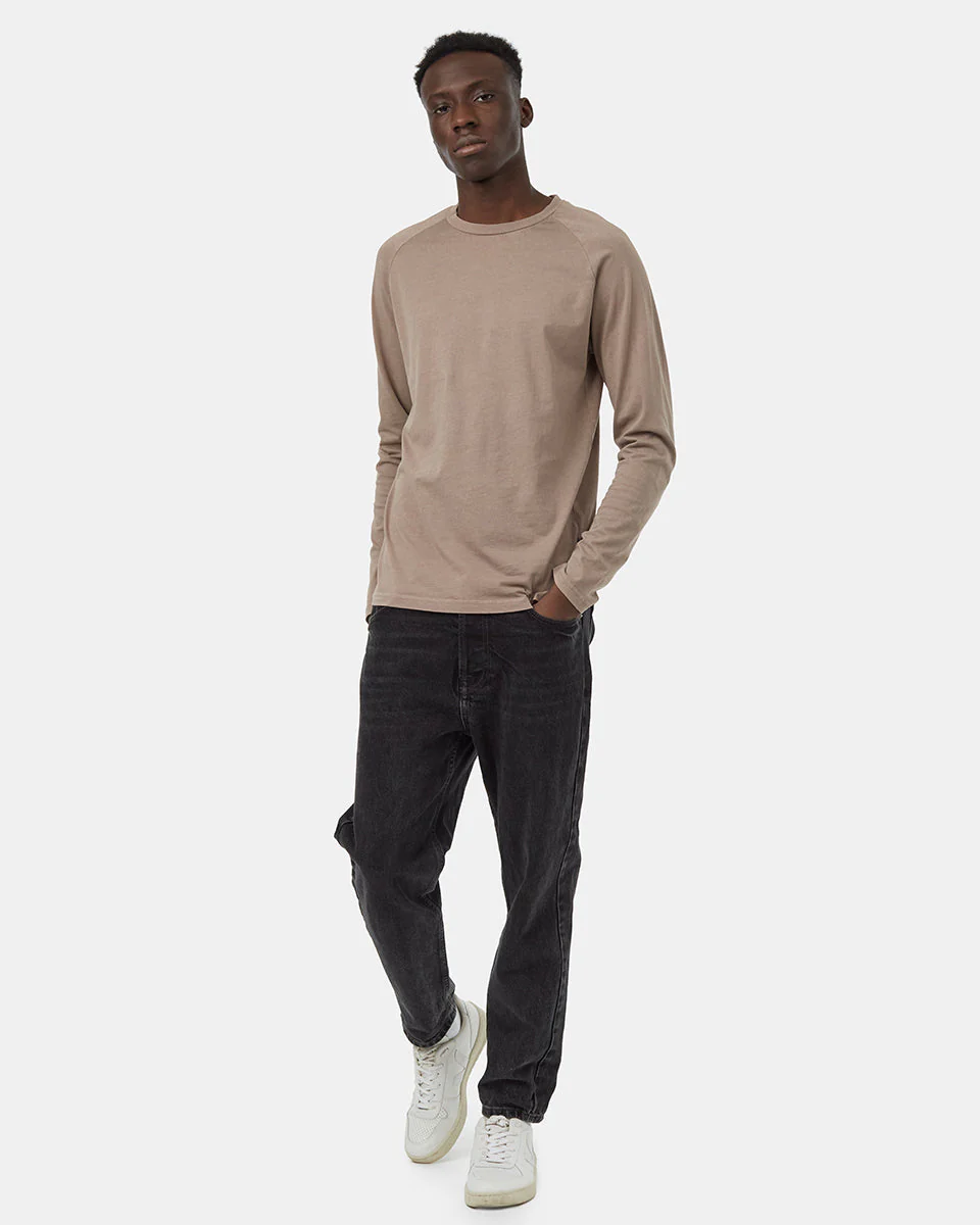 Regenerative Cotton Raglan Longsleeve - Image 2