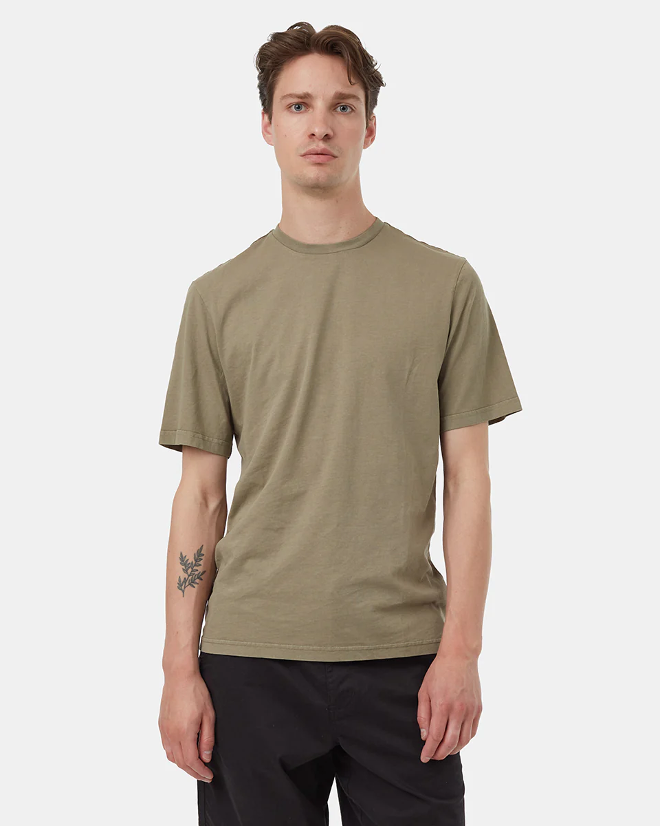 Regenerative Cotton Step Hem T-Shirt - Image 5
