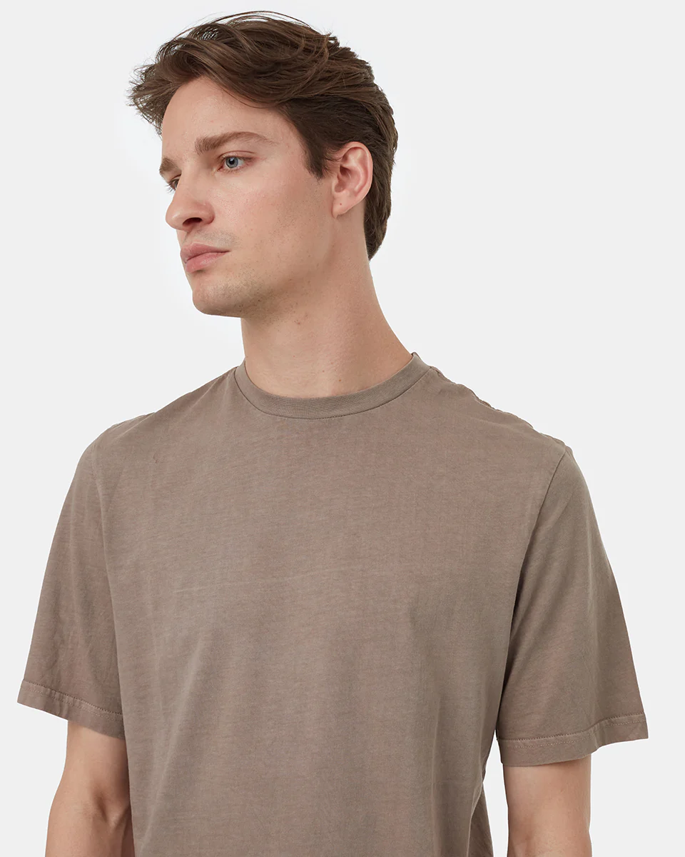 Regenerative Cotton Step Hem T-Shirt - Image 2