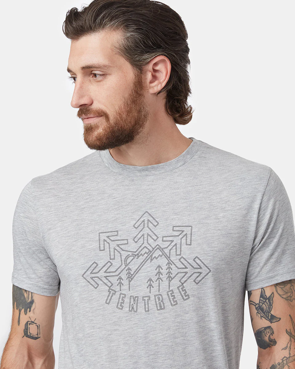 Tentree Winter Mountain T-Shirt - Image 4