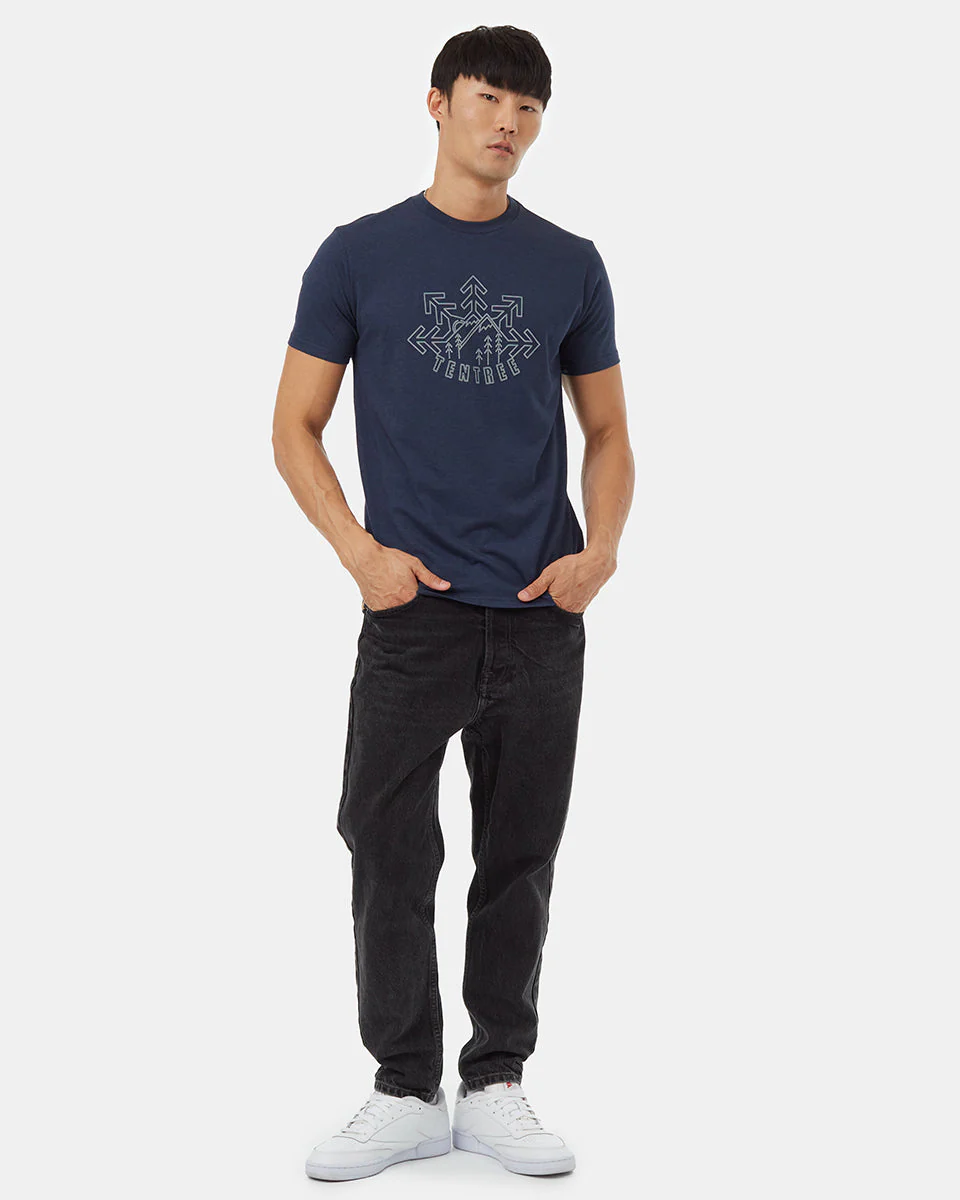 Tentree Winter Mountain T-Shirt - Image 2