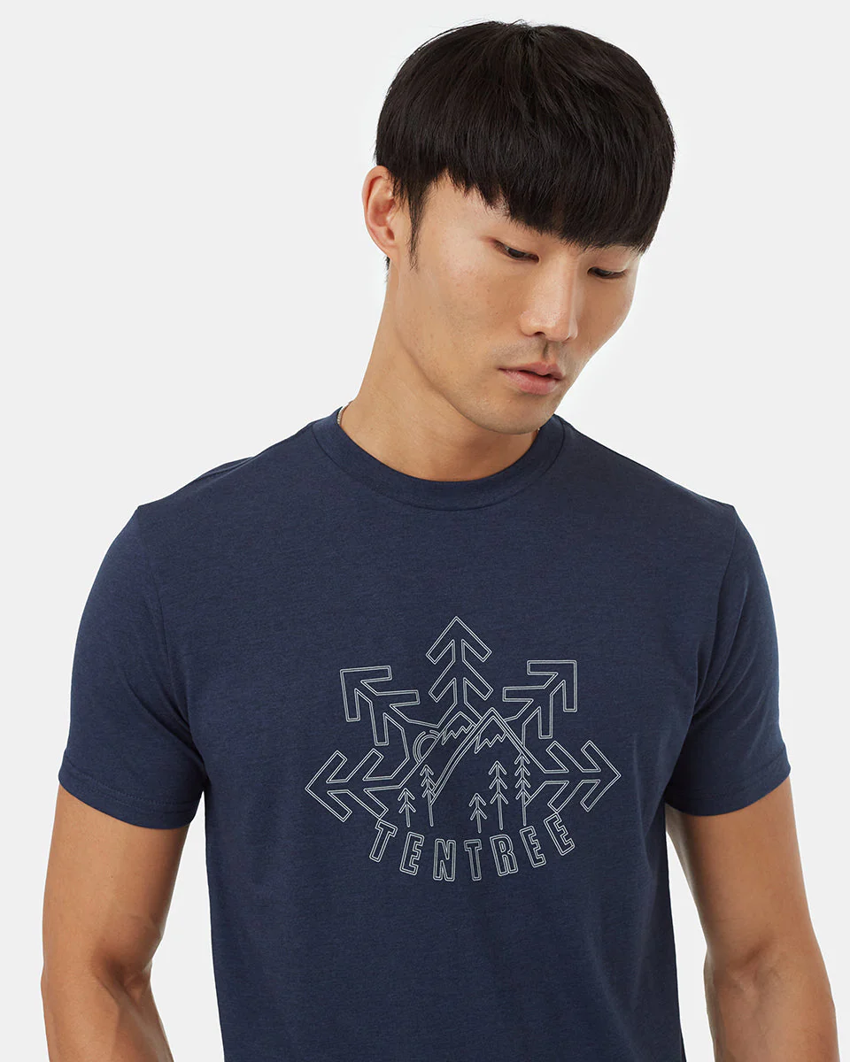 Tentree Winter Mountain T-Shirt - Image 4