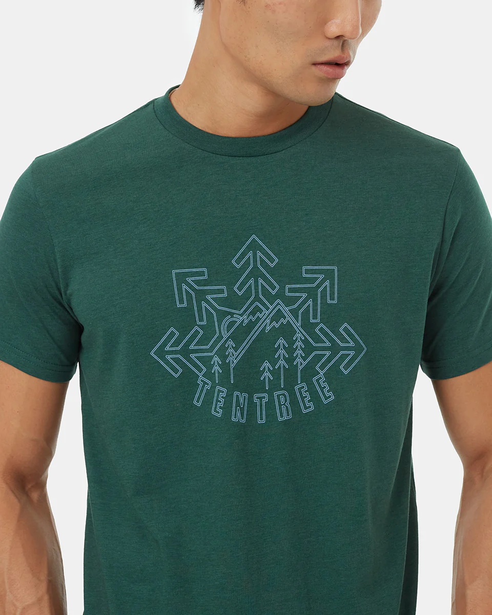 Tentree Winter Mountain T-Shirt - Image 4