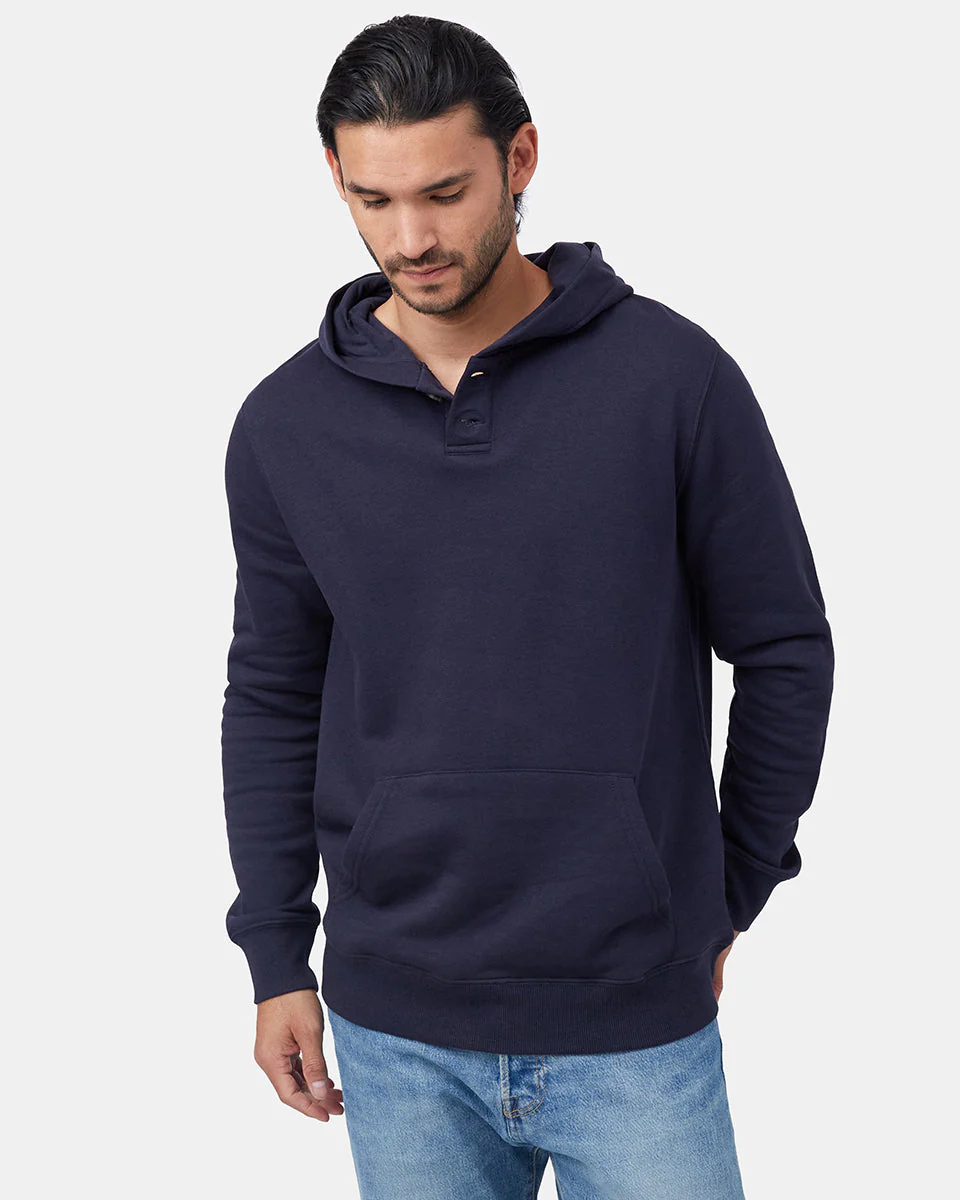 Treefleece 1/4 Button Hoodie - Image 2