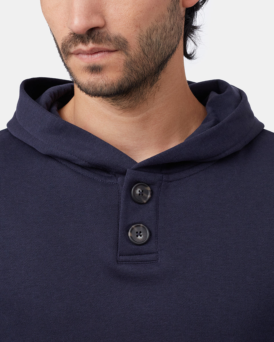 Treefleece 1/4 Button Hoodie - Image 4