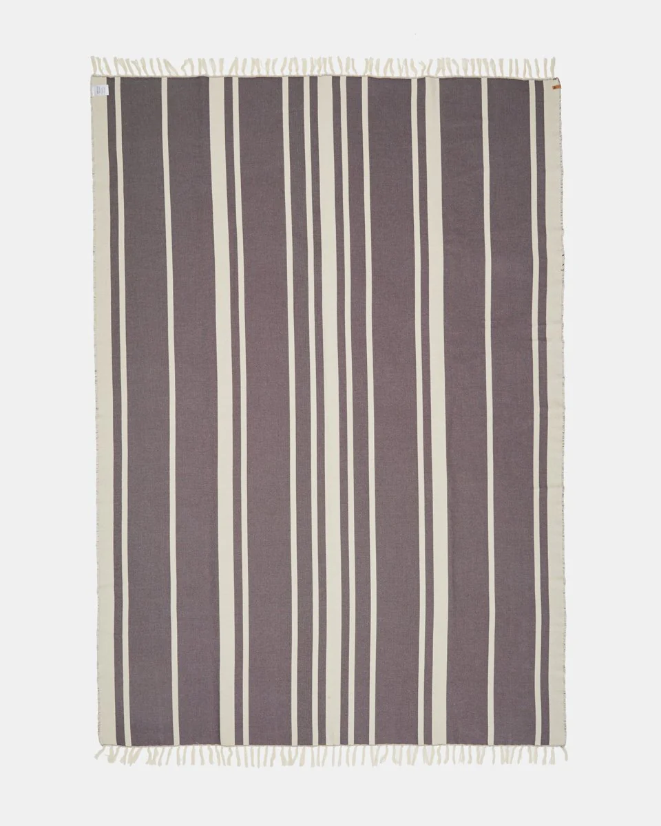 Organic Cotton Breeze Stripe Beach Blanket - Image 2