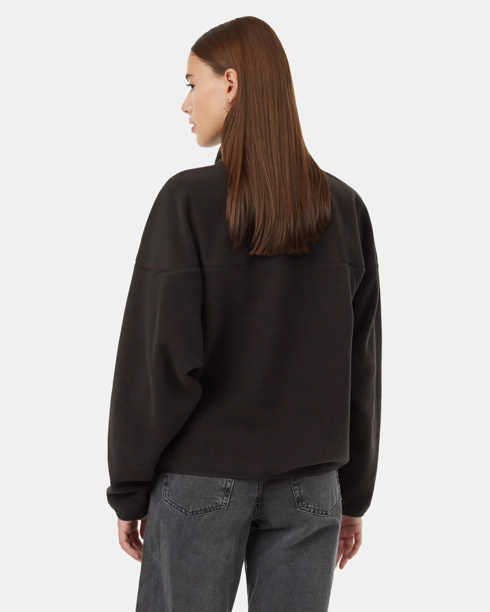 Recycled MicroFleece 1/4 Snap - Image 3