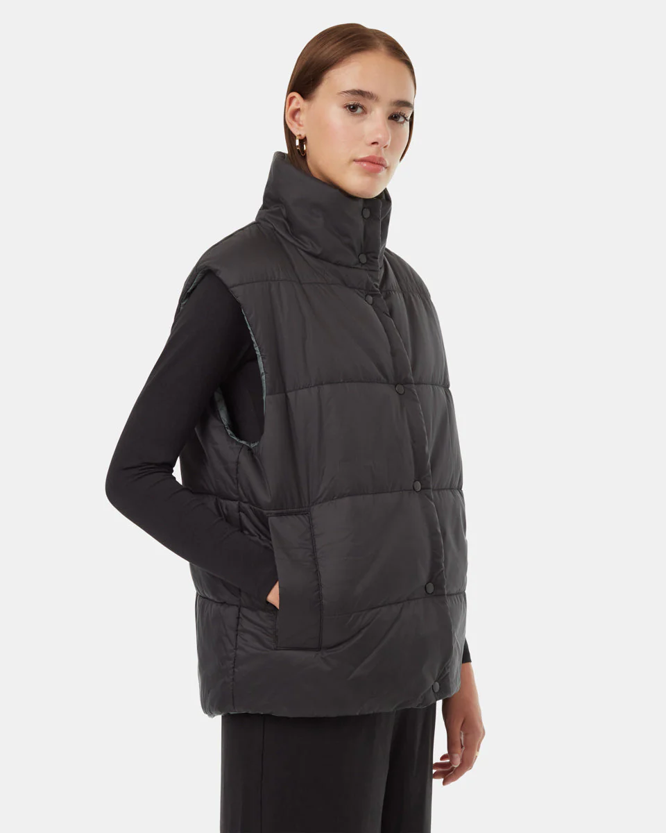 Reversible Cloud Shell Oversized Vest - Image 5