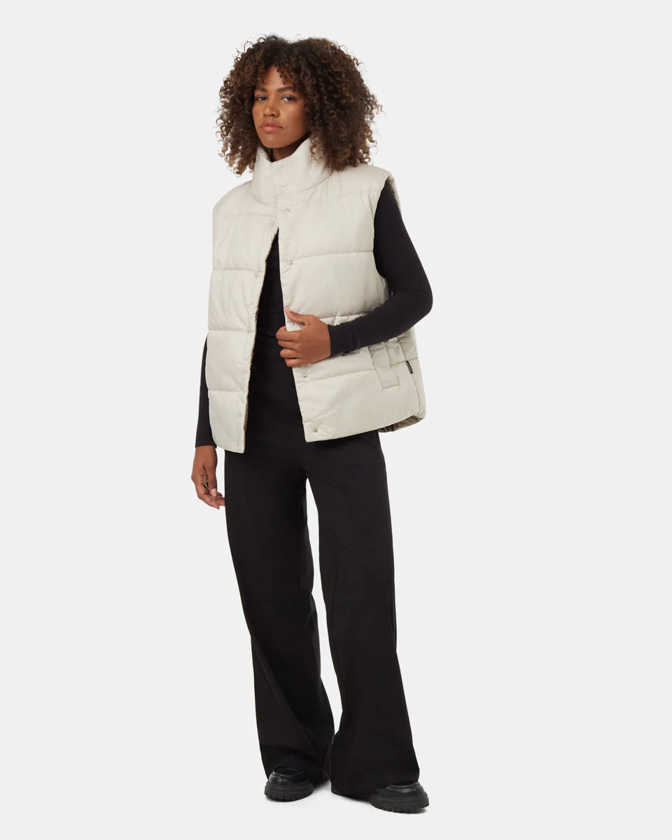 Reversible Cloud Shell Oversized Vest - Image 3