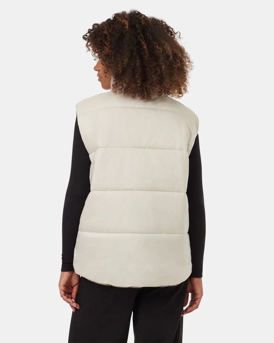 Reversible Cloud Shell Oversized Vest - Image 4