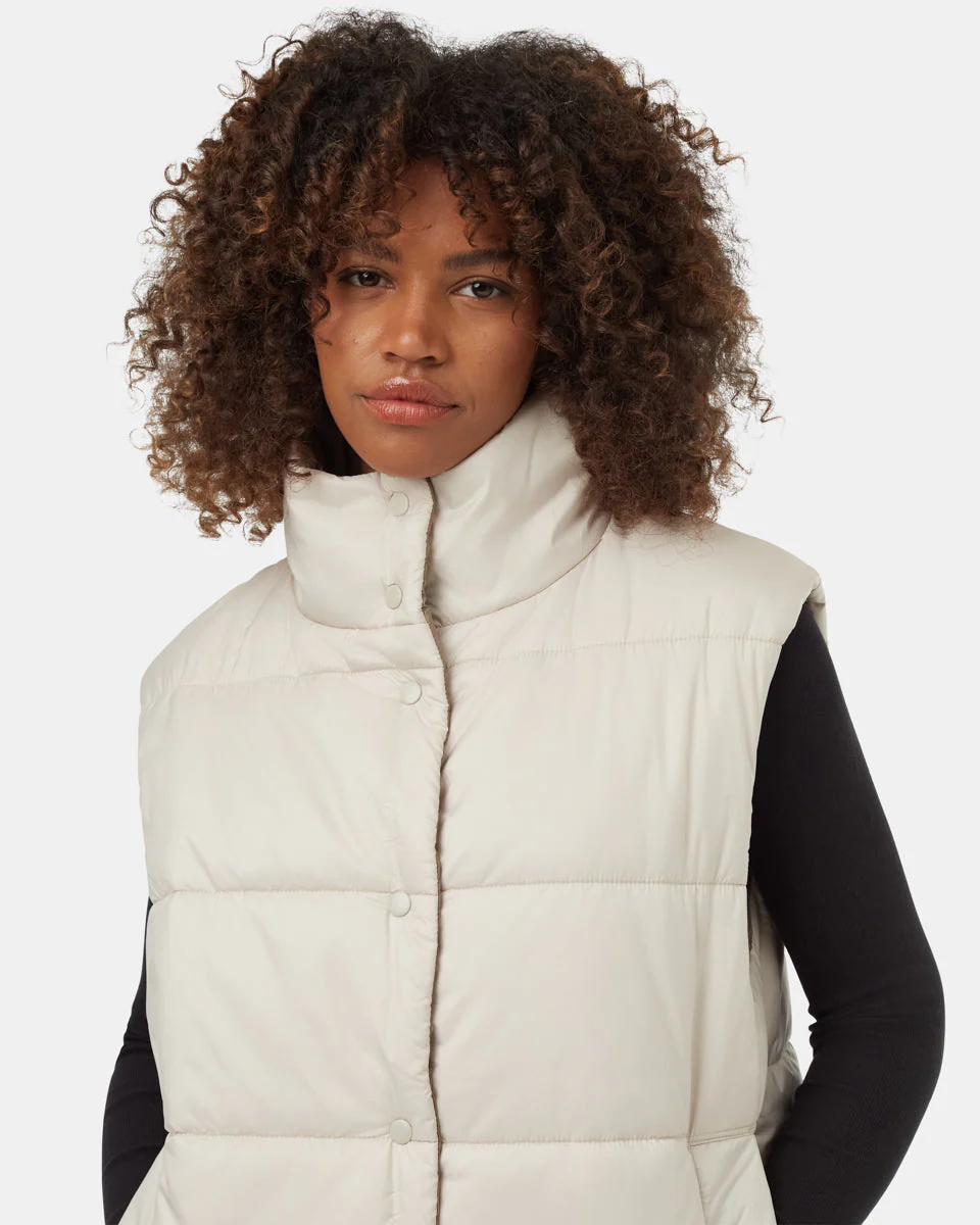 Reversible Cloud Shell Oversized Vest - Image 5