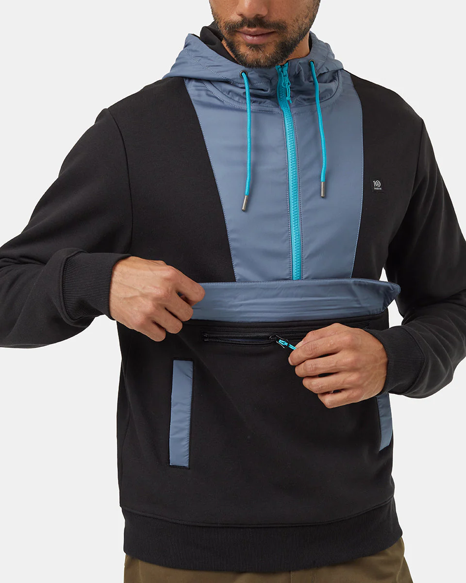 SeaFleece Contrast Anorak Hoodie - Image 5