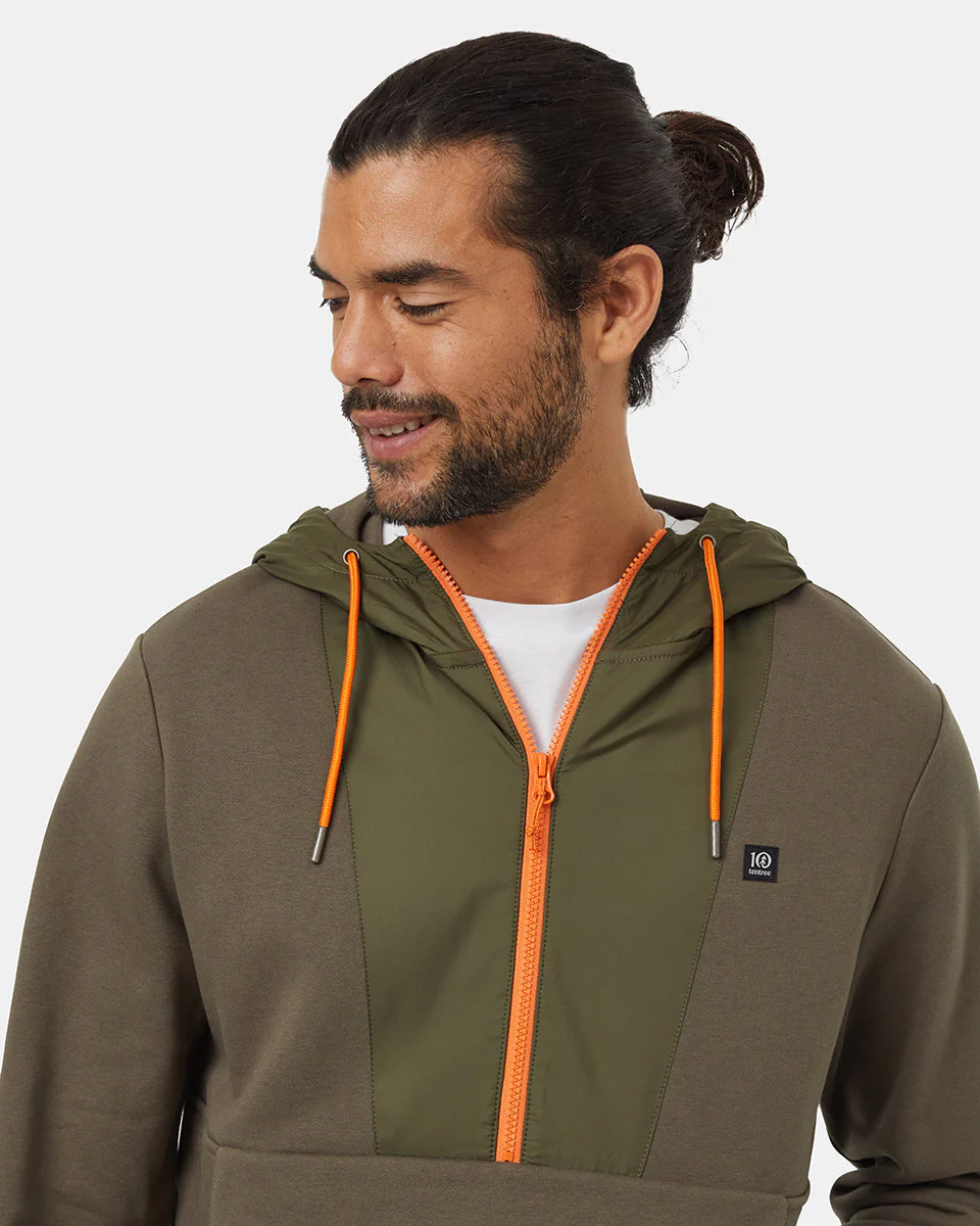 SeaFleece Contrast Anorak Hoodie - Image 4