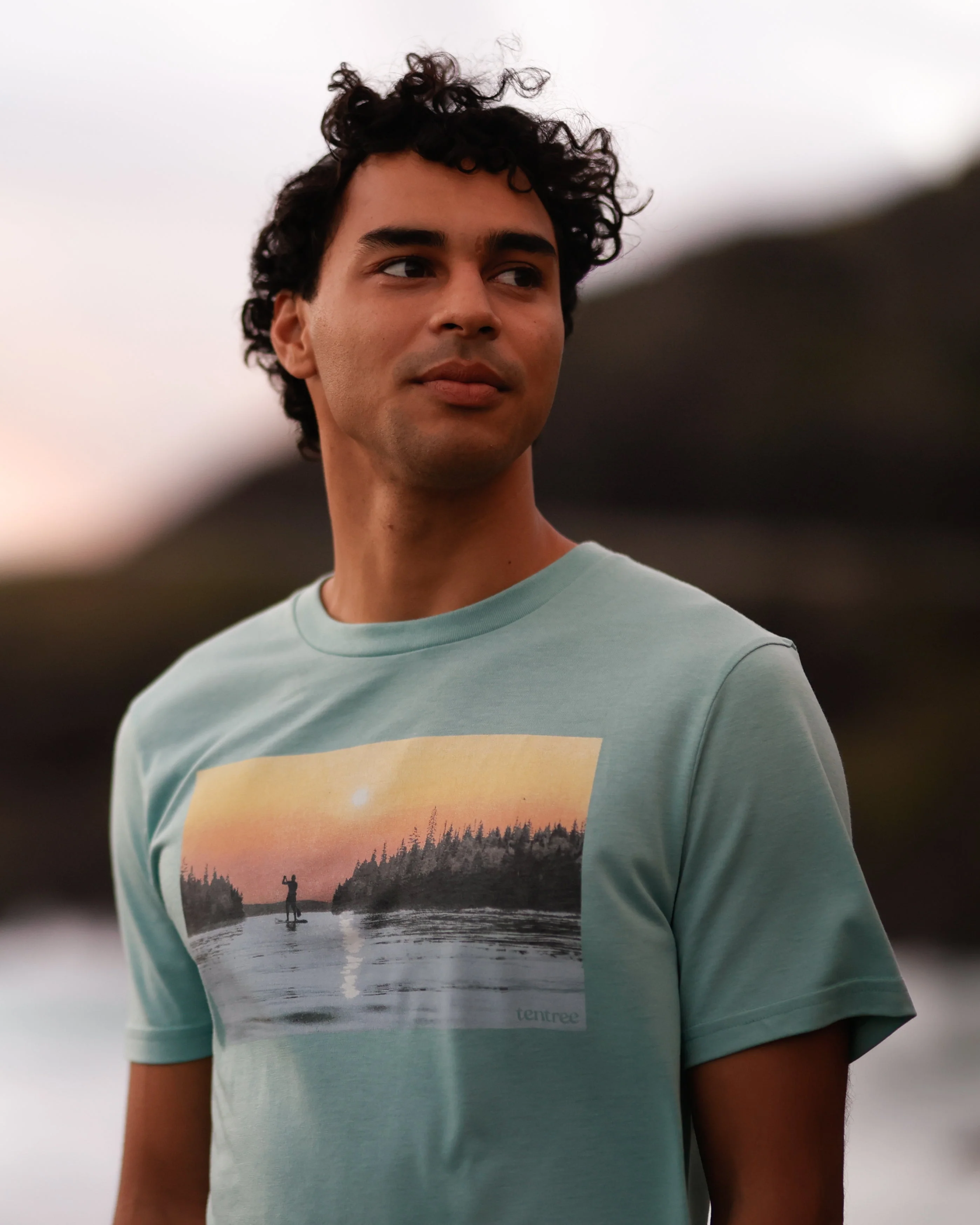Serene Lake T-Shirt - Image 2