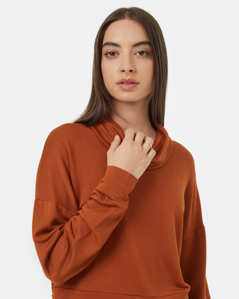Soft EcoTerry Cowl Neck - Image 4