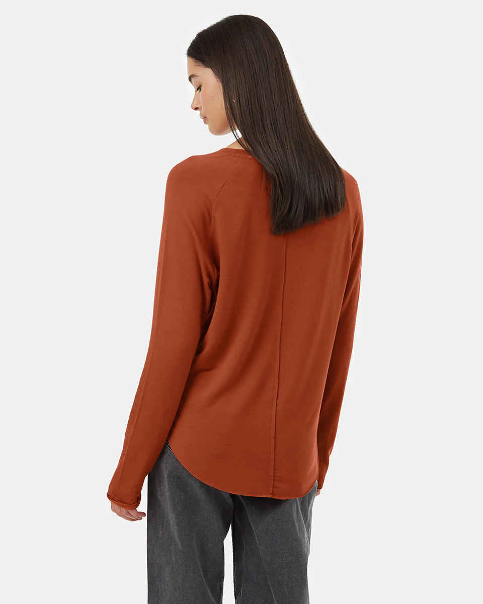 Soft EcoTerry Shirttail Crew - Image 3