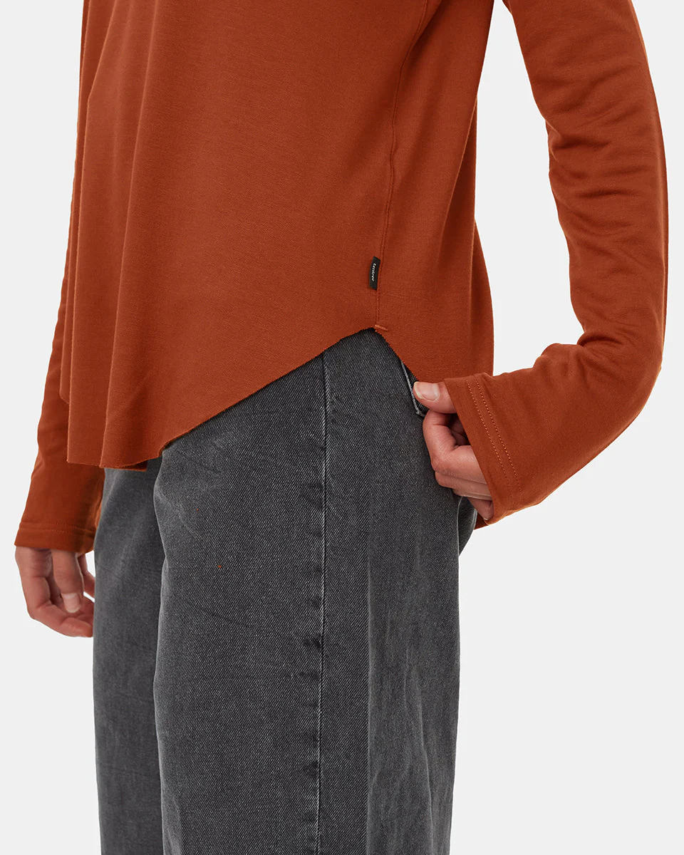 Soft EcoTerry Shirttail Crew - Image 5