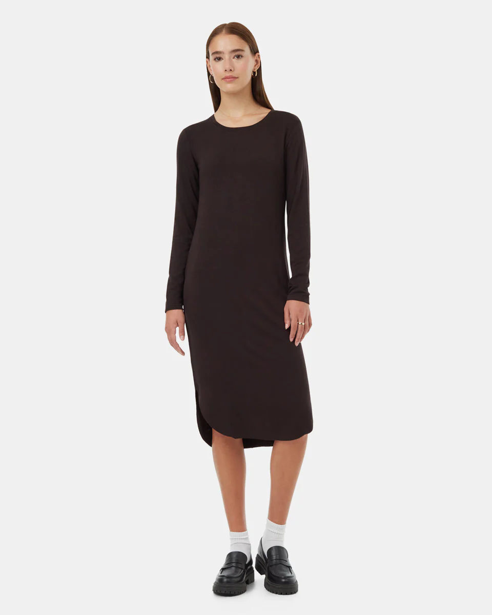Soft EcoTerry Shirttail Dress