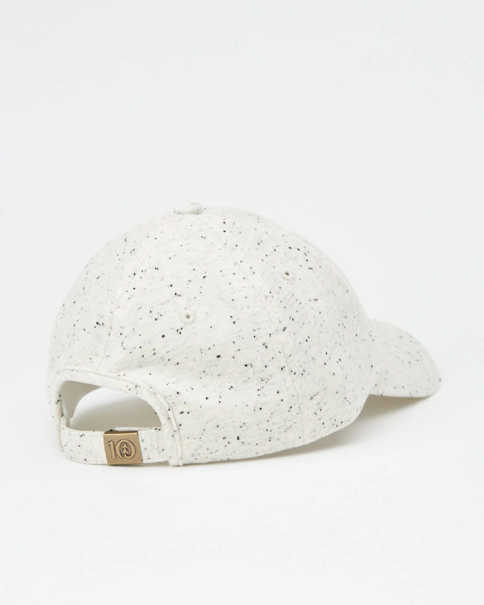 Sun Embroidery Fleck Jersey Peak Hat - Image 2