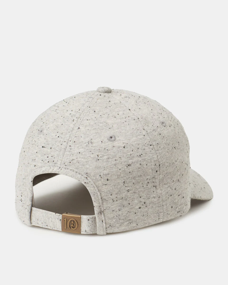 Sun Embroidery Fleck Jersey Peak Hat - Image 4