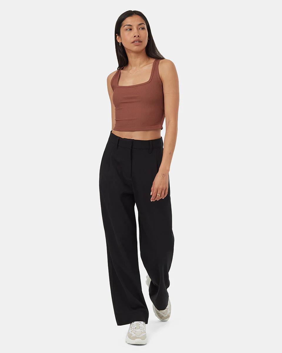 TechRib Wide Strap Scoop Tank - Image 2