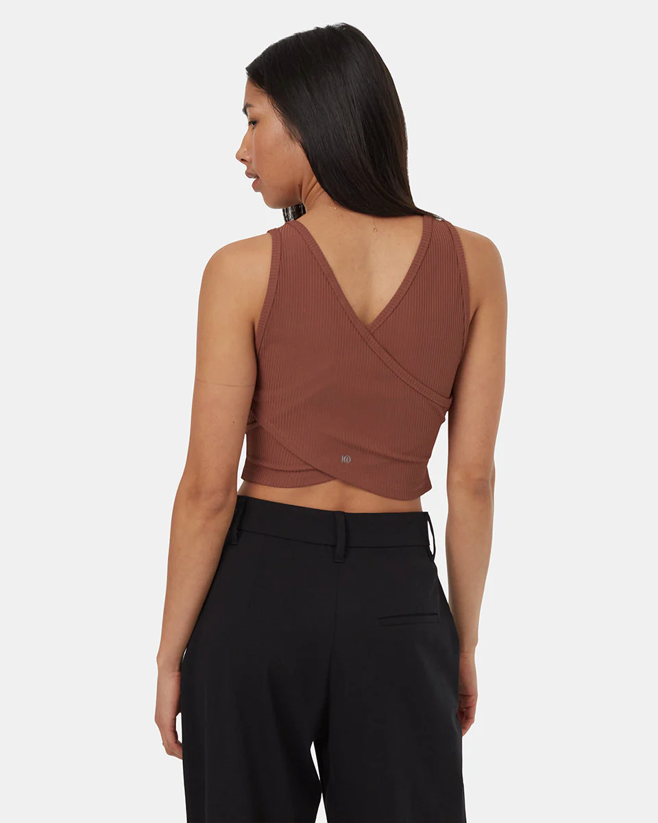 TechRib Wide Strap Scoop Tank - Image 3