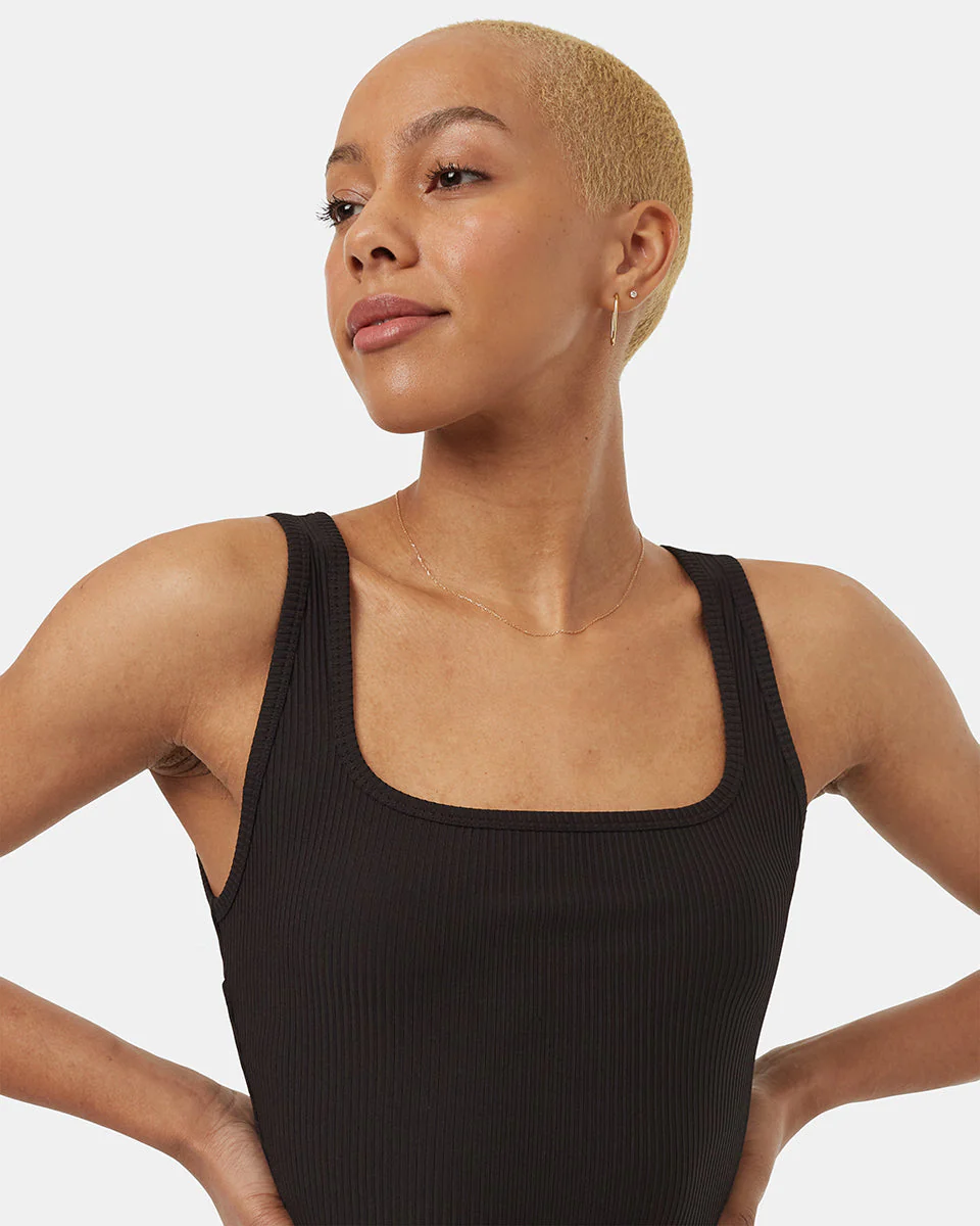 TechRib Wide Strap Scoop Tank - Image 4
