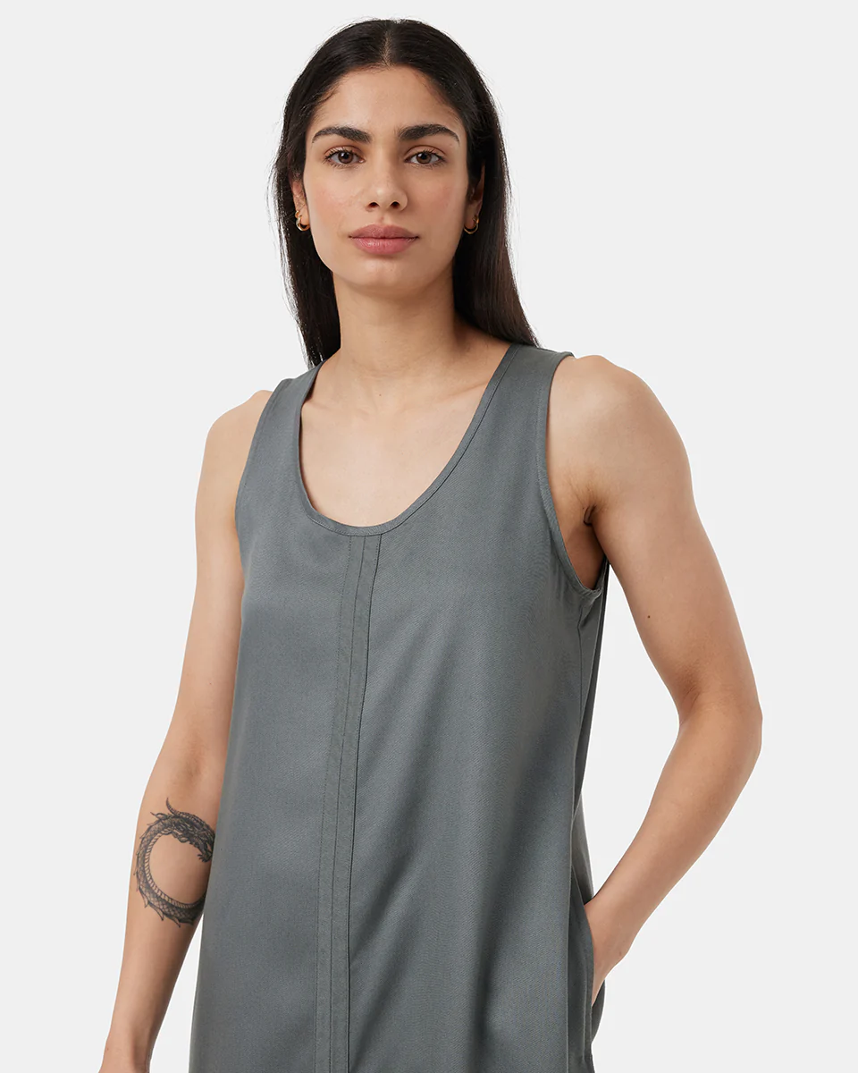 Tencel Midi Dress - Image 4