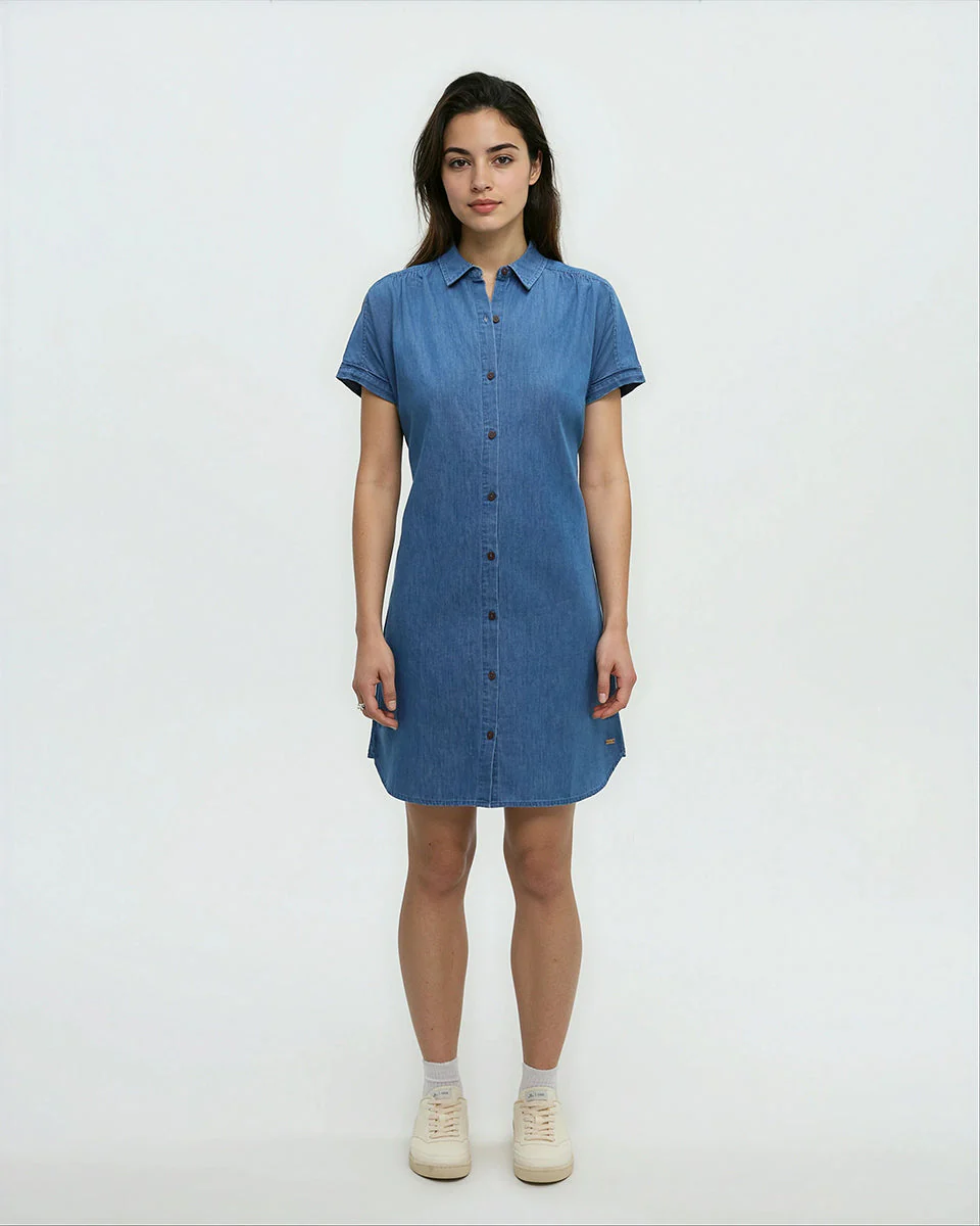 Denim Tern Dress - Image 2