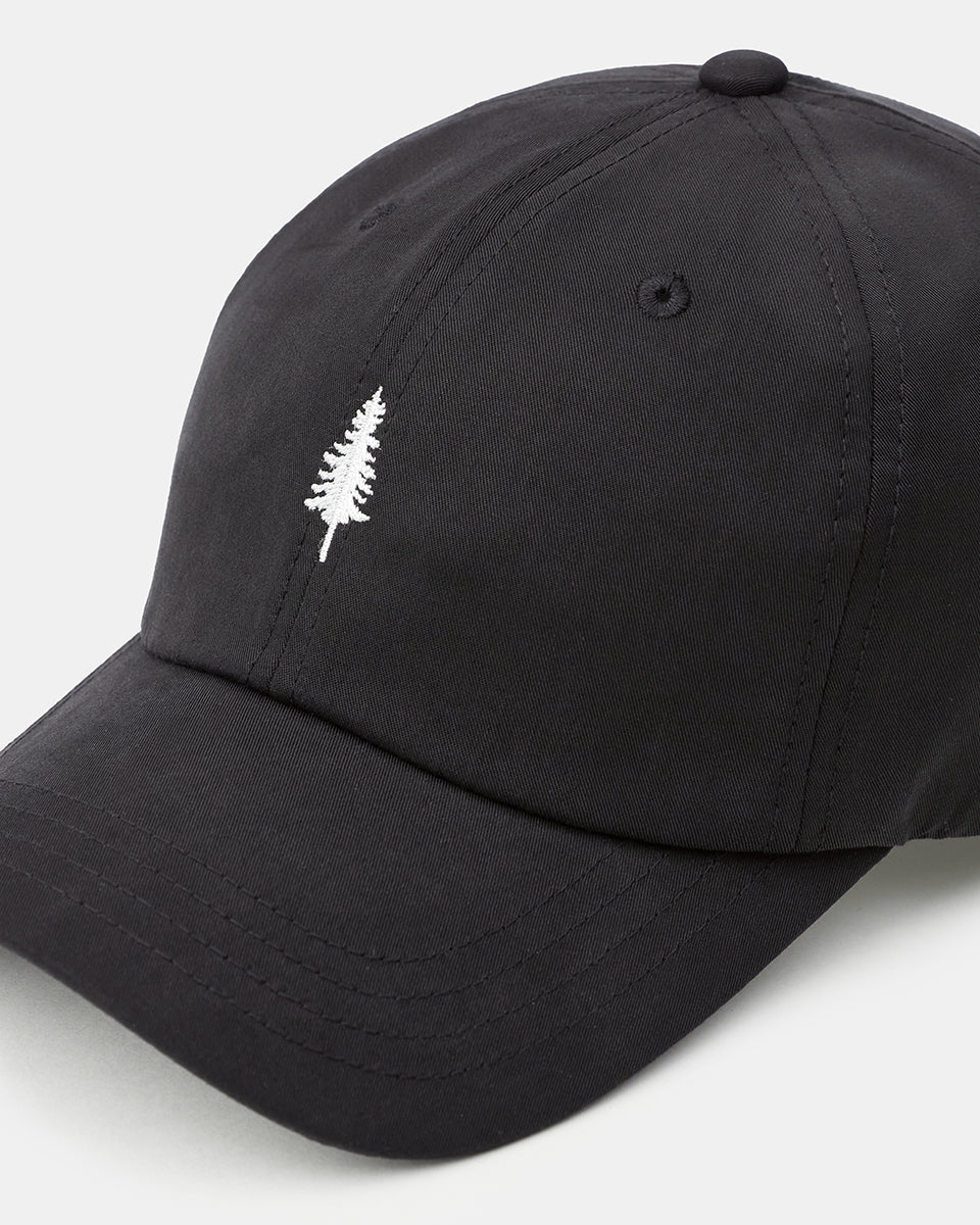 Tree Embroidery Tencel Peak Hat - Image 2