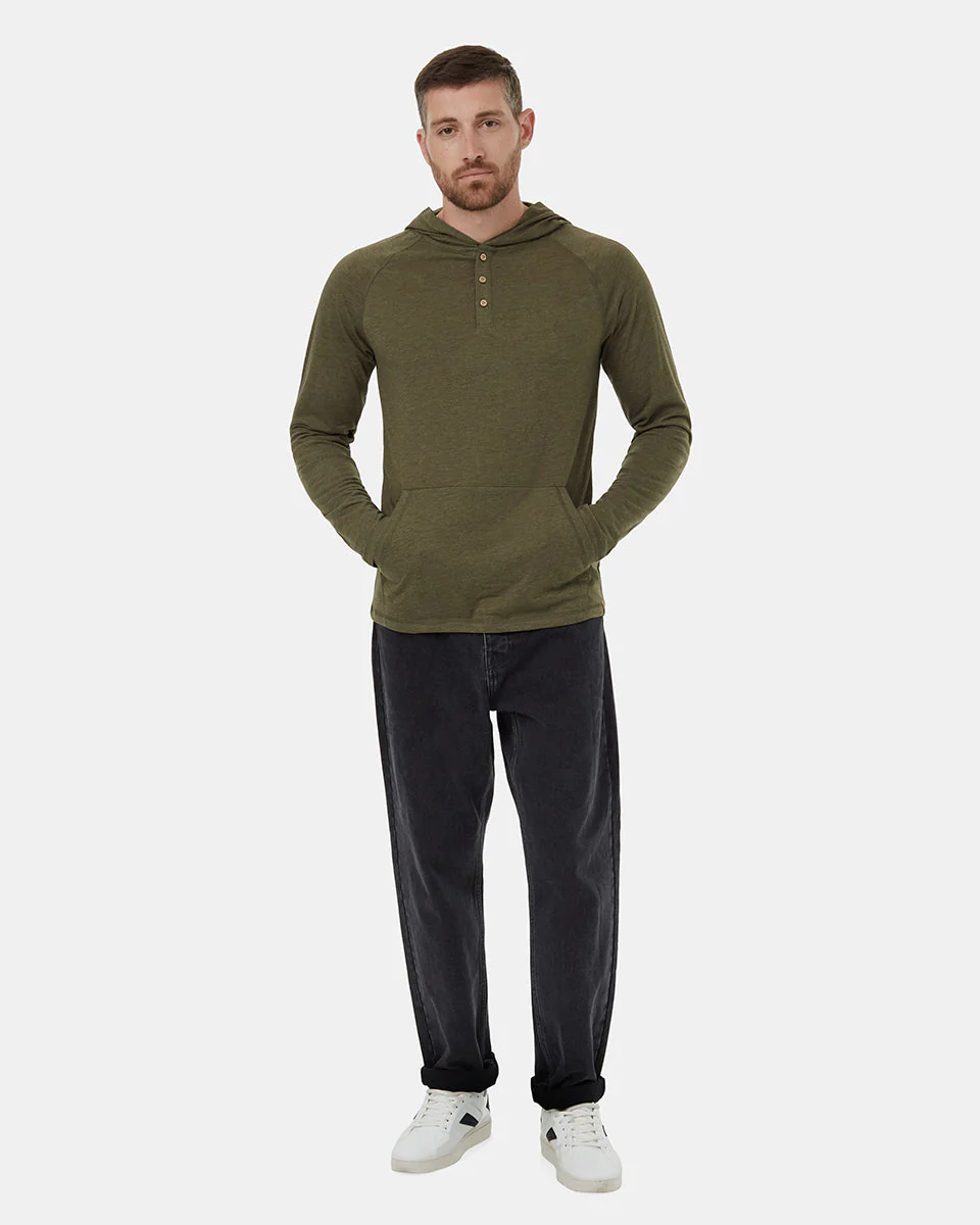 TreeBlend Henley Hoodie - Image 2