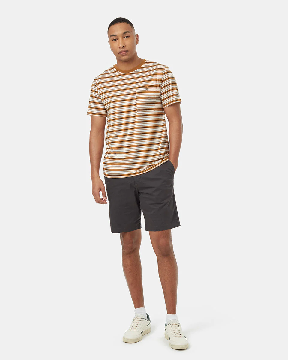 TreeBlend Stripe Button Pocket T-Shirt - Image 2