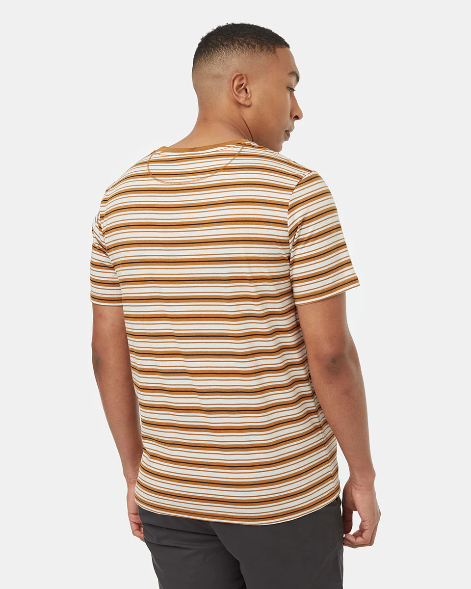 TreeBlend Stripe Button Pocket T-Shirt - Image 3